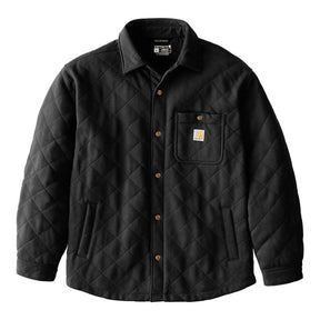 Carhartt Quilted Snap Front shirt black SHIRTS Carhartt