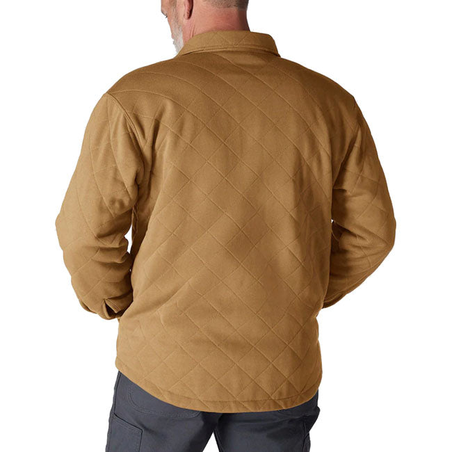 Carhartt Quilted Snap Front shirt carhartt® brown SHIRTS Carhartt