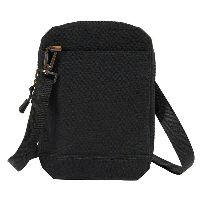Carhartt Nylon Duck Crossbody wallet black WALLETS Carhartt