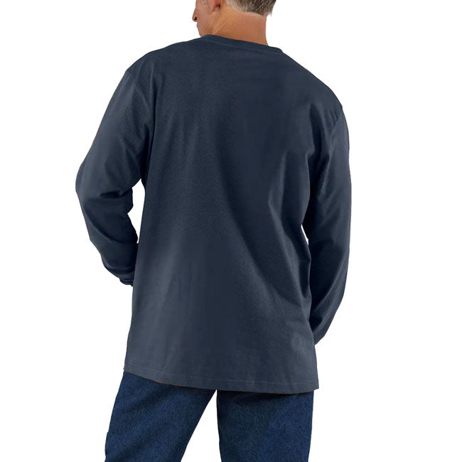 Carhartt Pocket long sleeve navy T-SHIRTS LONG SLEEVE Carhartt