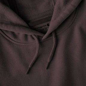 Carhartt Sleeve Logo hoodie dark sepia HOODIES Carhartt