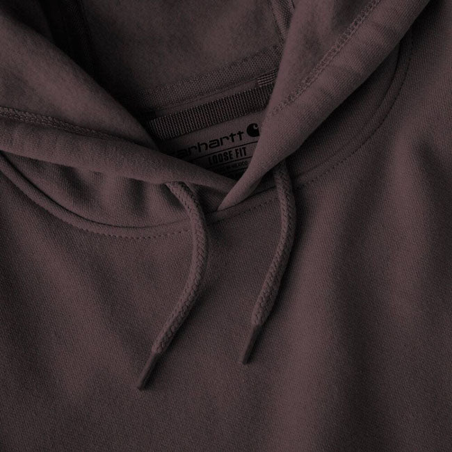 Carhartt Sleeve Logo hoodie dark sepia HOODIES Carhartt