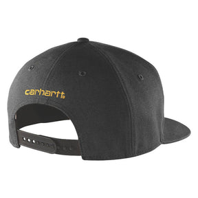 Carhartt Firm Duck Flat Brim cap black CAPS Carhartt