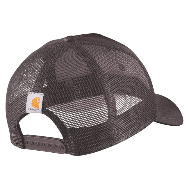 Carhartt Twill Mesh-Back Script cap dark sepia CAPS Carhartt