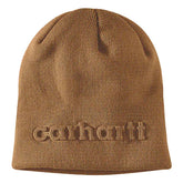 Carhartt Knit Embossed beanie carhartt® brown BEANIES Carhartt