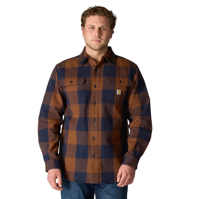 Carhartt Plaid flannel shirt red duck SHIRTS Carhartt