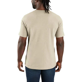 Carhartt Logo Graphic t-shirt oat milk T-SHIRTS Carhartt