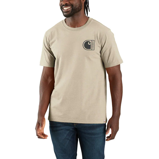 Carhartt Graphic t-shirt oat milk T-SHIRTS Carhartt