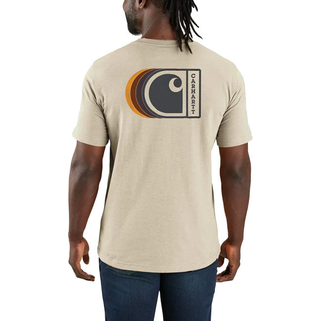 Carhartt Graphic t-shirt oat milk T-SHIRTS Carhartt