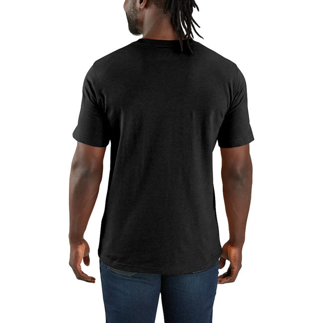 Carhartt Pocket Script Graphic t-shirt black T-SHIRTS Carhartt