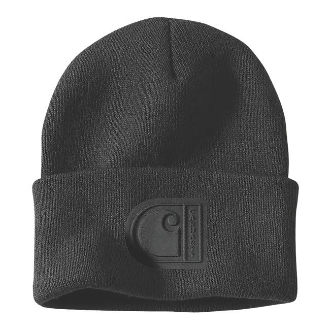 Carhartt Patch beanie black BEANIES Carhartt