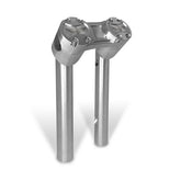 6" Clubstyle PullBack Riser With 1" Clamping Area, Silver Risers Heinz Bikes
