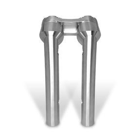 6" Clubstyle PullBack Riser With 1" Clamping Area, Silver Risers Heinz Bikes
