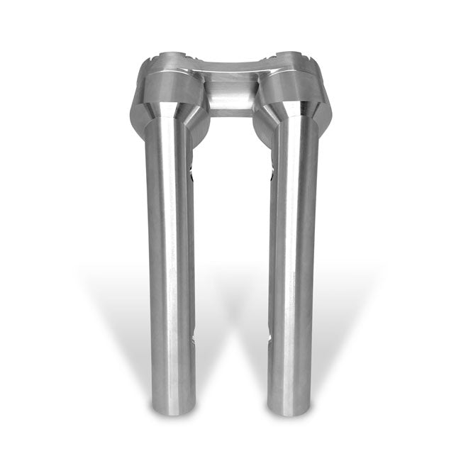 6" Clubstyle PullBack Riser With 1" Clamping Area, Silver Risers Heinz Bikes