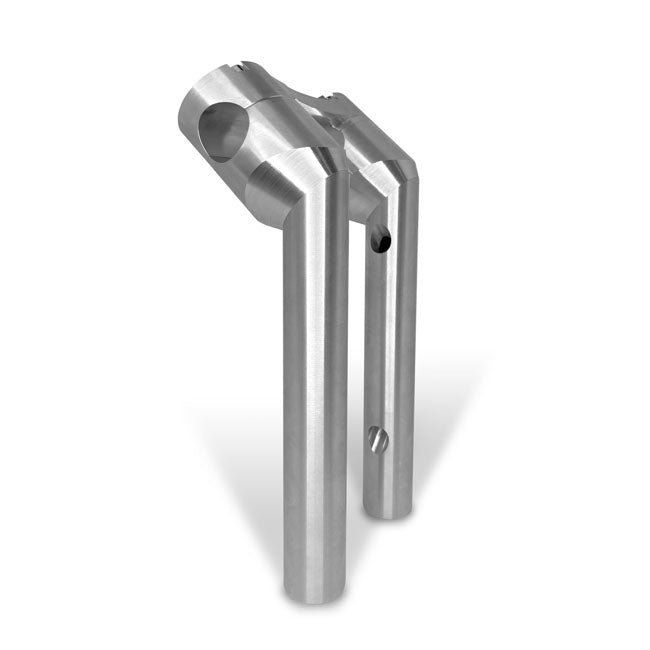 6" Clubstyle PullBack Riser With 1" Clamping Area, Silver Risers Heinz Bikes