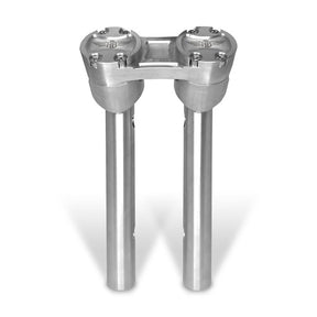 6" Clubstyle PullBack Riser With 1" Clamping Area, Silver Risers Heinz Bikes