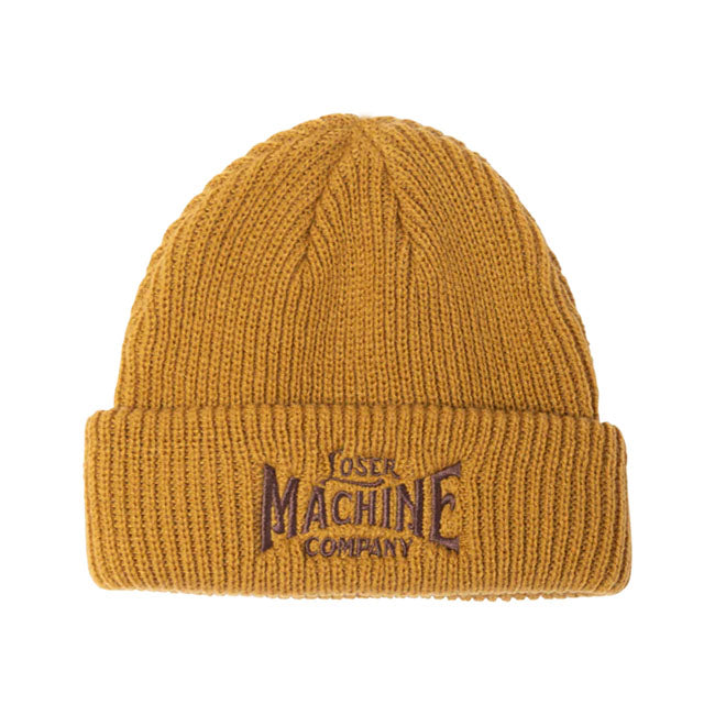 Loser Machine OG beanie tabacco BEANIES Loser Machine Company