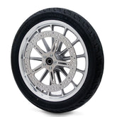 Arlen Ness 15" Left Big Brake Rotor - 00-05 Dyna / 00-14 Softail Brake Rotors Arlen Ness