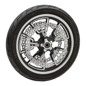 Arlen Ness 15" Left Big Brake Rotor Hub Mount - Dyna Brake Rotors Arlen Ness