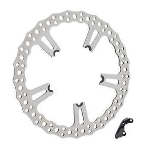 Arlen Ness 15" Left Big Brake Rotor Hub Mount - Dyna Brake Rotors Arlen Ness