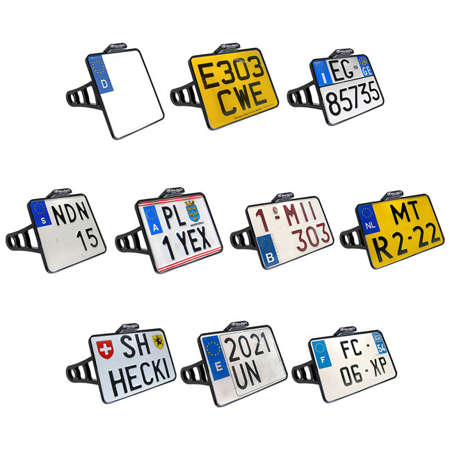 Heinz Bikes Lic.Plt Scout 15 20 Blk B License Plate Brackets Heinz Bikes