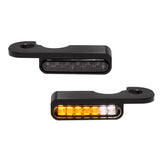Heinz Bikes Handlebar Mounting Led Blinkers W/Position Light Black Turn Signals Heinz Bikes