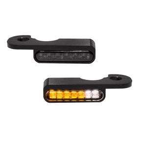 Heinz Bikes Handlebar Mounting Led Blinkers W/Position Light Black Turn Signals Heinz Bikes