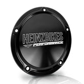 Heinz Bikes Derby Cover Twin Cam Black Derby Cover Heinz Bikes