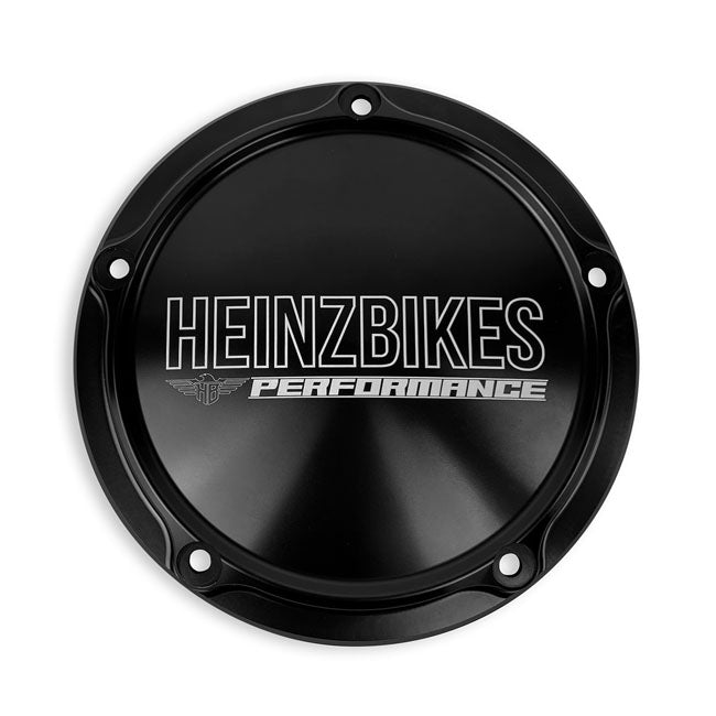 Heinz Bikes Derby Cover M8 Black Derby Cover Heinz Bikes