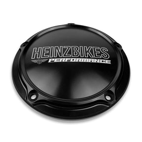 Heinz Bikes Derby Cover M8 Black Derby Cover Heinz Bikes