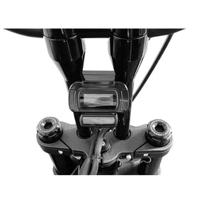 Gauge Mount, Black - 18+ Softail Gauge Bezels Heinz Bikes