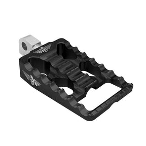 Heinz Bikes Footp Mx V1 Pas M8 Stl Bk Footpegs Heinz Bikes
