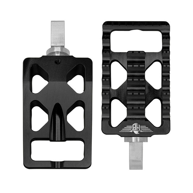 Heinz Bikes Footp Mx V1 Pas M8 Stl Bk Footpegs Heinz Bikes