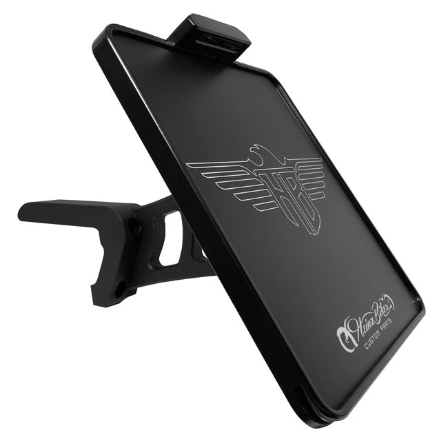 Heinz Bikes Lic.Plt.Sm W/Tl Fxdr Bk License Plate Brackets Heinz Bikes
