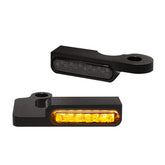 Heinz Bikes Handlebar Mounting Led Blinkers Amber/Black Turn Signals Heinz Bikes