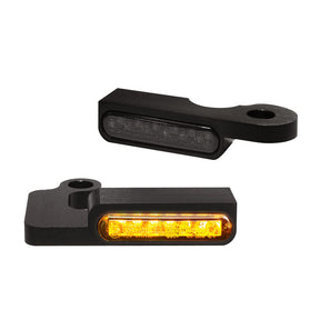 Heinz Bikes Handlebar Mounting Led Blinkers Amber/Black Turn Signals Heinz Bikes