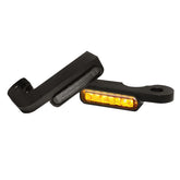 Heinz Bikes LED Handlebar Turn Signals, Black - Dyna Turn Signals Heinz Bikes