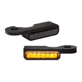 Heinz Bikes Handlebar Mounting Led Blinkers Amber/Black Turn Signals Heinz Bikes