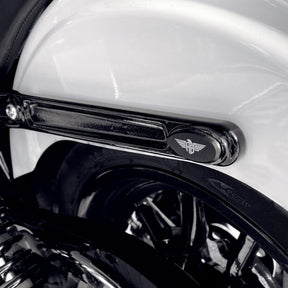 HeinzBikes, fender strut cover plates. Black FENDER MISC Heinz Bikes