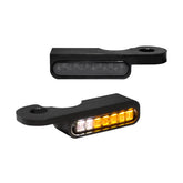 Heinz Bikes Handlebar Mounting Led Blinkers W/Position Light Black Turn Signals Heinz Bikes