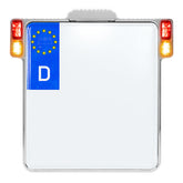 Heinz Bikes Lic.Plt.3 In1 W/Tl De C License Plate Holders Heinz Bikes
