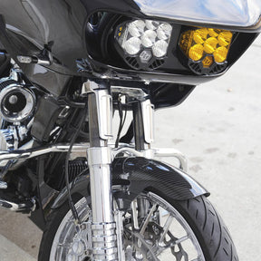 Arlen Ness 19" Carbon Fiber Cafe Front Fender - 24+ Touring Fender Front Arlen Ness