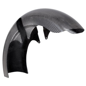 Arlen Ness Carbon Fiber Rapper Front Fenders, Fat 21" - 24+ Touring Fender Front Arlen Ness