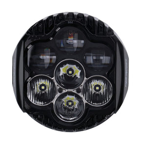 Custom Dynamics Shark Demon™ 2 Performance LED Headlight - 22+ FXLRST Headlamp Kits Custom Dynamics