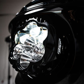 Custom Dynamics Shark Demon™ 2 Performance LED Headlight - 22+ FXLRST Headlamp Kits Custom Dynamics