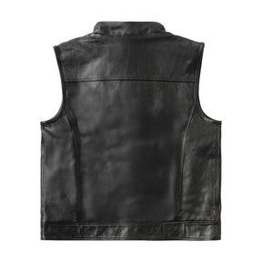 WCC x 13 1/2 Dominator leather riding vest VESTS West Coast Choppers