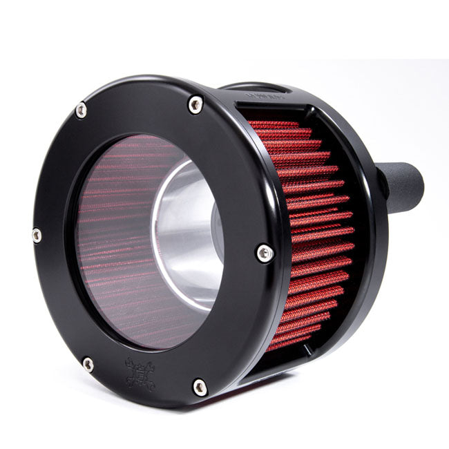 Feuling, BA Race Series Air Cleaner, Black. Clear cover Air Cleaner Feuling