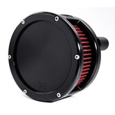 Feuling Parts Air Clnr Ba Blk/S/Red M8 Air Cleaner Feuling
