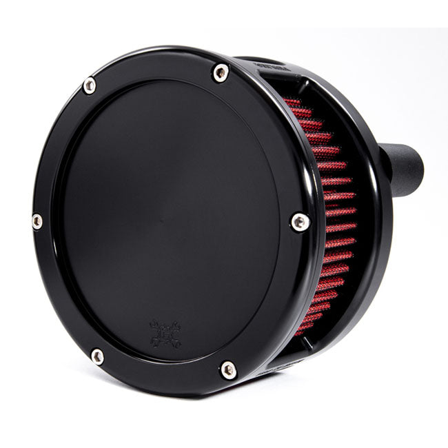 Feuling Parts Air Clnr Ba Blk/S/Red M8 Air Cleaner Feuling
