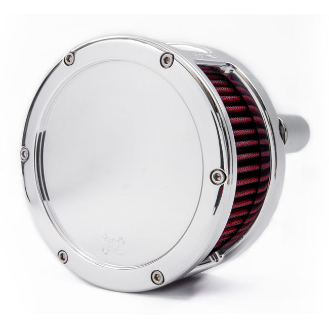 Feuling Parts Air Clnr Ba Chr/S/Red M8 Air Cleaner Feuling